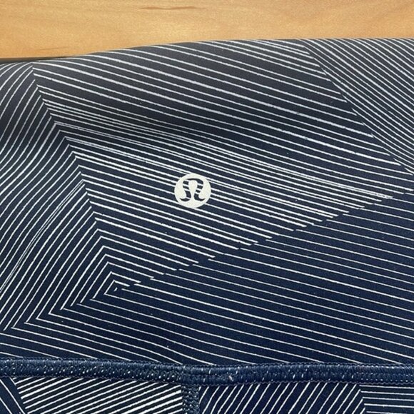 Lululemon Capri Yoga Leggings Blue - Picture 5 of 7